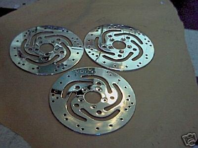 Harley davidson brake rotor wheel discs touring