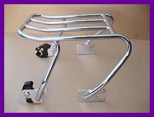 Harley '94-03 sportster xl detachable solo luggage rack