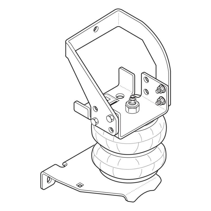 Firestone ride-rite 2377 ride-rite; air helper spring kit