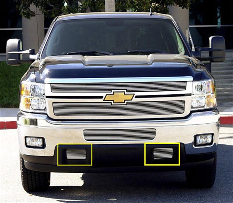 T-rex grilles 25115 billet bumper grille overlay