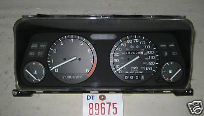 Acura 86 integra instrument cluster/gauge mt 1986 gauges