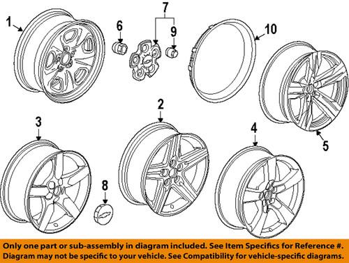 Chevrolet gm oem 92236236 wheels-trim ring