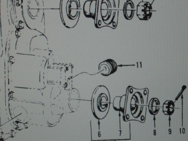 1 m35 2 1/2 ton transfer housing magnetic plug 7375249