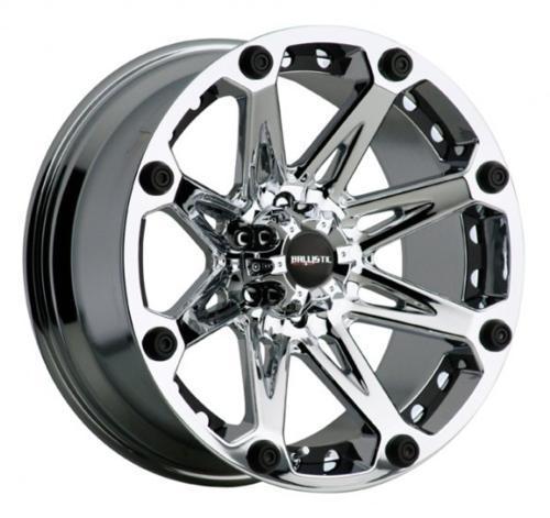 17" ballistic jester 6x5.5 w/ 33x12.50x17lt nitto mud grappler mt wheels rims