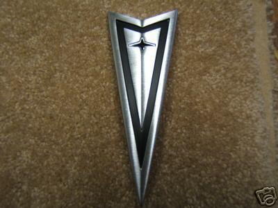 66 67 gto new hood arrow emblem 66 67 