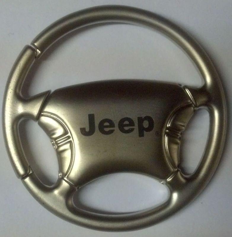 Jeep steering wheel keychain liberty renegade wrangler cherokee