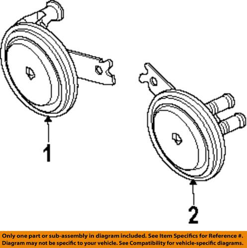 Mitsubishi oem 8211a002 horn-low note horn