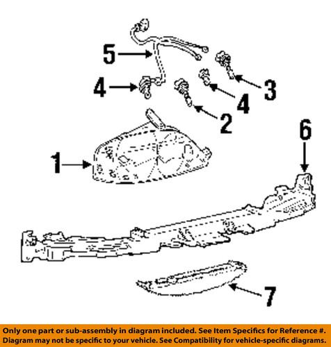 Lincoln oem 2c5z13n021ba headlight bulb-high beam bulb