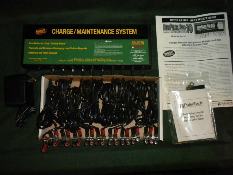 Pulsetech redipulse 110 station battery maintenance system