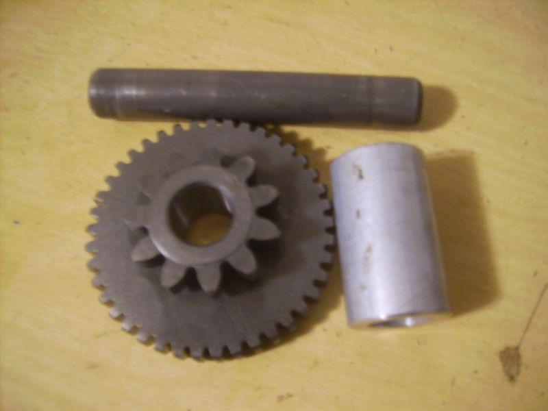 1986 yfm200 yamaha yfm 200 moto 4 starter reduction gears free shipping