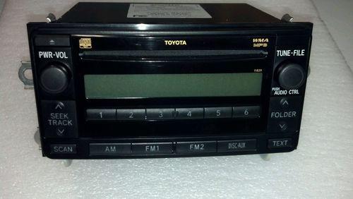 Toyota cd mp3 factory radio