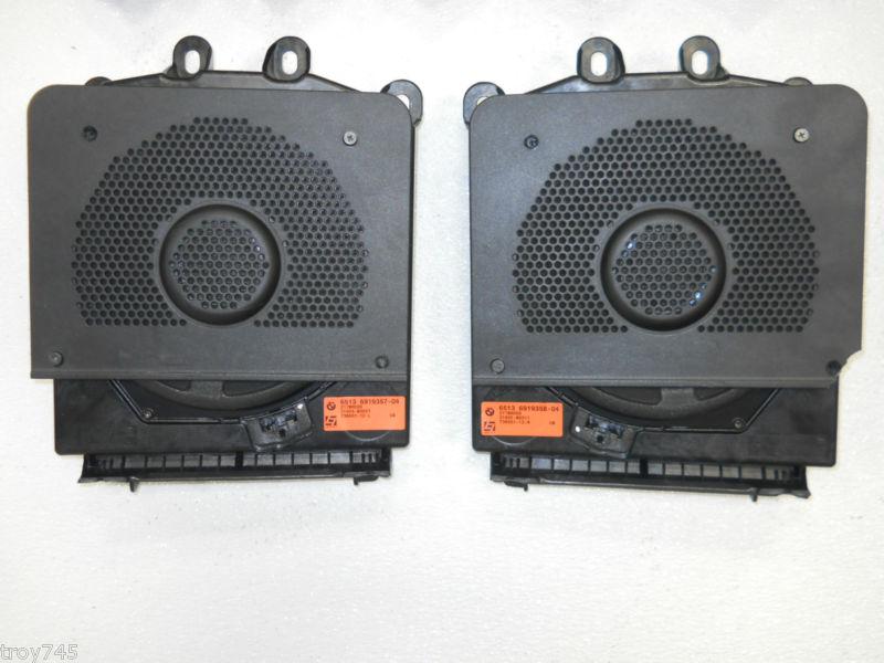 Bmw m5 m6 oem logic 7 subwoofer central bass under seat speaker e60 e61 e63 e64