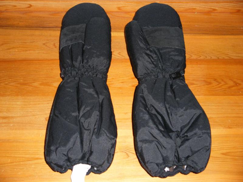 Vintage cabelas snowmobile mitts - men's size medium 