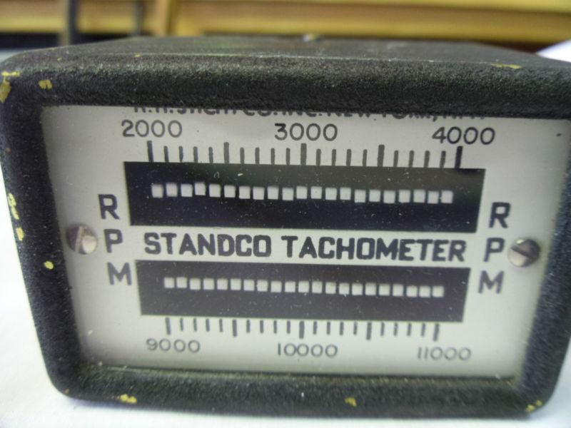 Standco vibrating reed tachometer 2000-11000 rpm