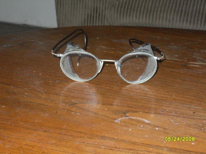 Vintage kimball motor cycle goggles