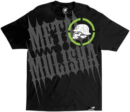 Metal mulisha mm men's size/sz adult medium tee shirt color black new 350110