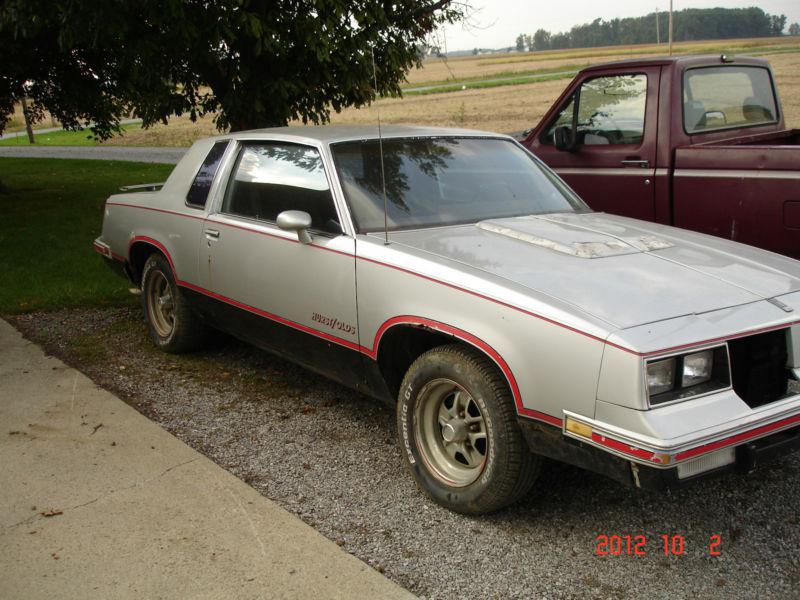 1984 hurst olds dash plaque, cutlass 442