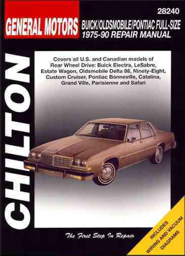 Pontiac parisienne & safari repair shop manual 1975 1976 1977 1978 1979 1980