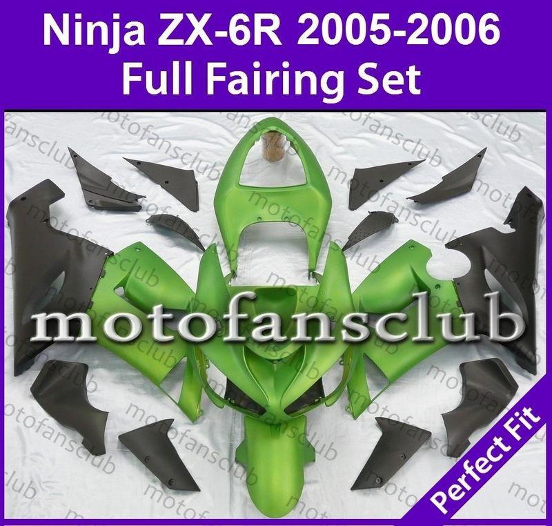 Fit kawasaki 05 06 zx 6r zx 636 ninja 2005 2006 fairing bodywork plastics #38 b