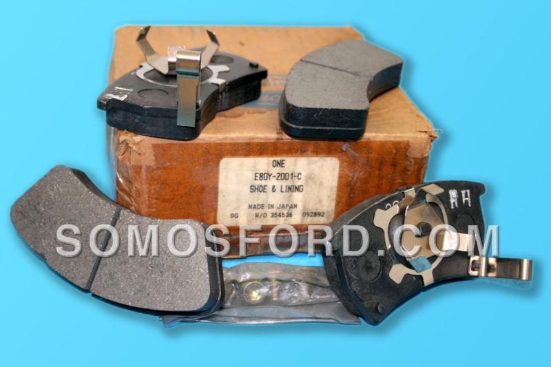 Tracer brake pads brand new oem tracerfront brake pads 1988-1989#e8gy-2001-c