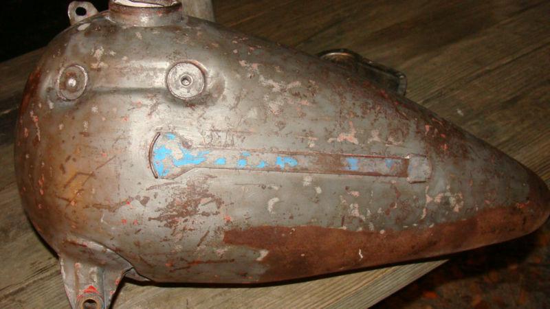 Harley davidson knucklehead panhead left side gas tank oem 1947-50  tank shift 