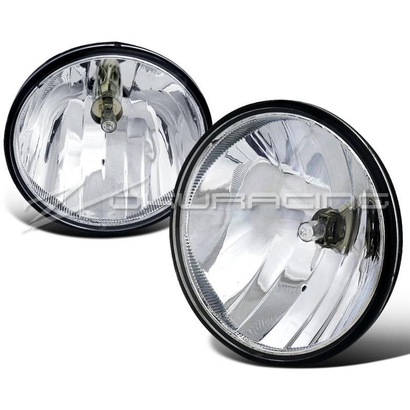 2007-2012 avalanche/tahoe/suburban/yukon clear fog lights lamps pair