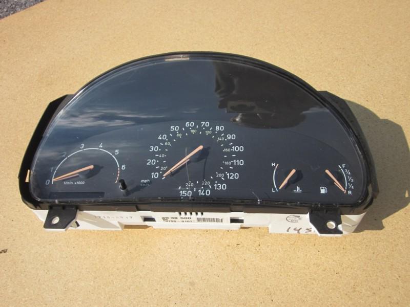 99 saab 9-5 speedometer instrument cluster 