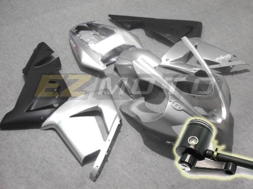 Free brake fluid reservoir! fairing for kawasaki ninja zx 10r 04 05 lsi