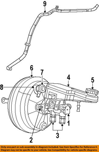 Dodge oem 68053595aa check valve