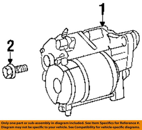 Mopar oem 6101985 starter-starter bolt