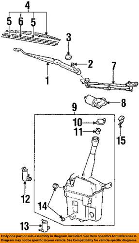 Toyota oem 8521202121 wiper blade/windshield wiper blade