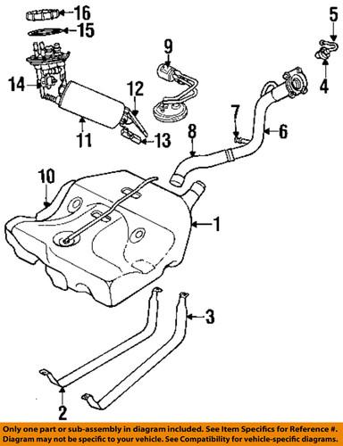 Chrysler oem 5278071ab fuel system-filler pipe