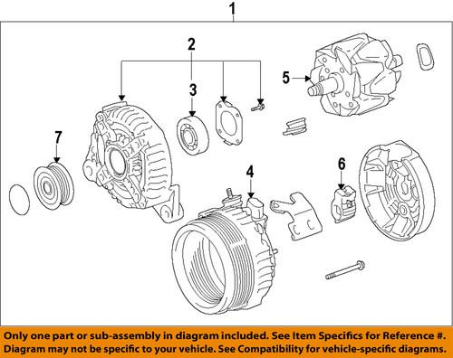 Toyota oem 270600h10084 alternator/generator/alternator