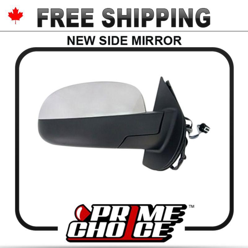 New power heated passengers side door mirror