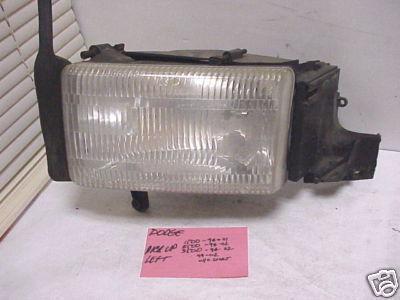 Dodge pickup truck 1500 2500 3500 94-02 1994-2002  headlight driver lh