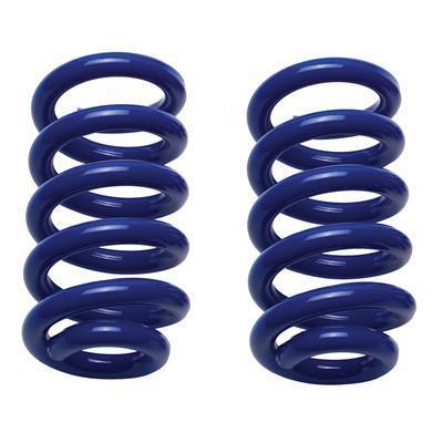 Summit racing g727 lowering springs front blue powdercoated chevy gmc pair