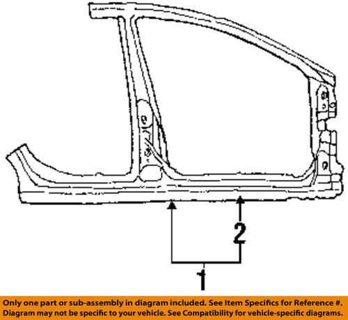 Dodge oem 5080656ab aperture panel