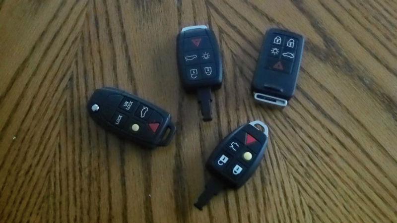 4 volvo key fobs smart keys fob transmitter lot