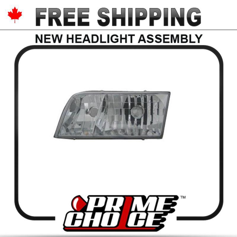 Prime choice new right passenger side headlamp headlight assembly replacement rh