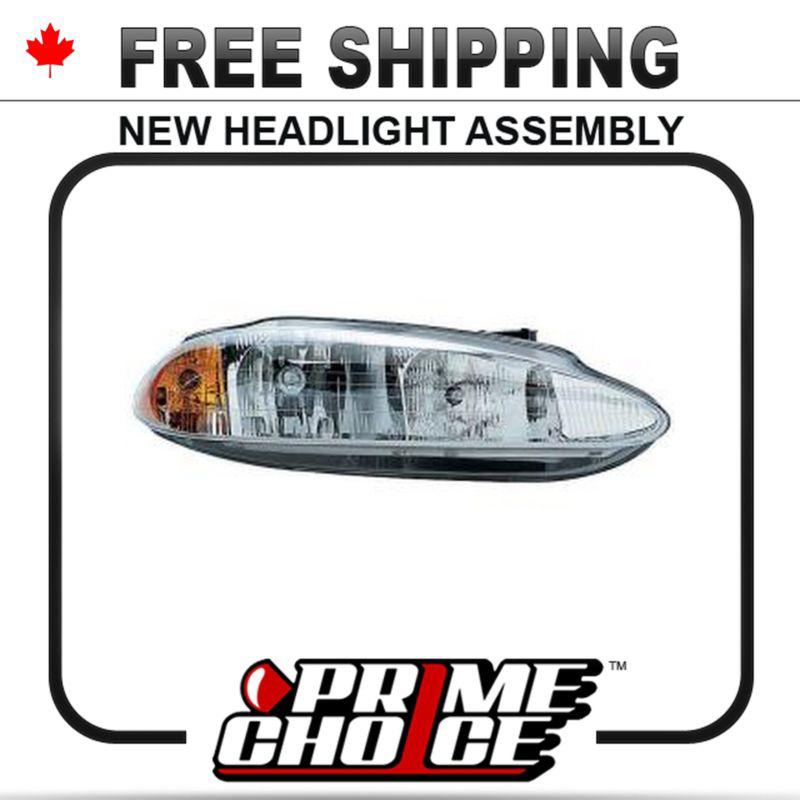 Prime choice new right passenger side headlamp headlight assembly replacement rh