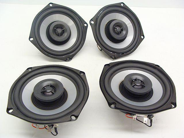 Harley-davidson touring/bagger set of 4 speakers