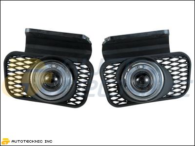 04 05 06 chevy avalanche halo projector fog lights kit