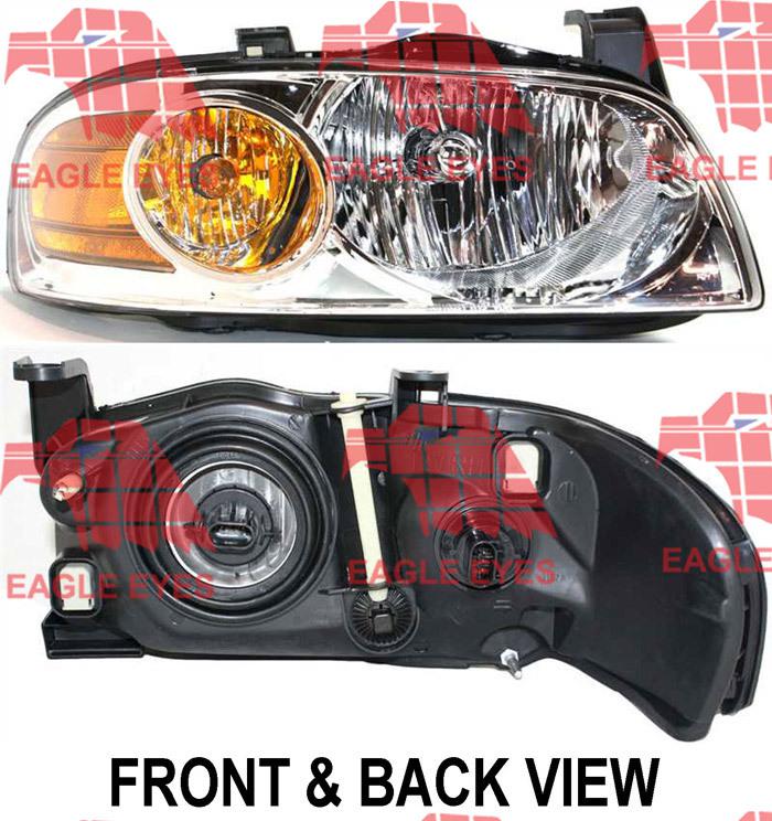 Nissan sentra 04-06 head lamp rh, assembly, base/s models