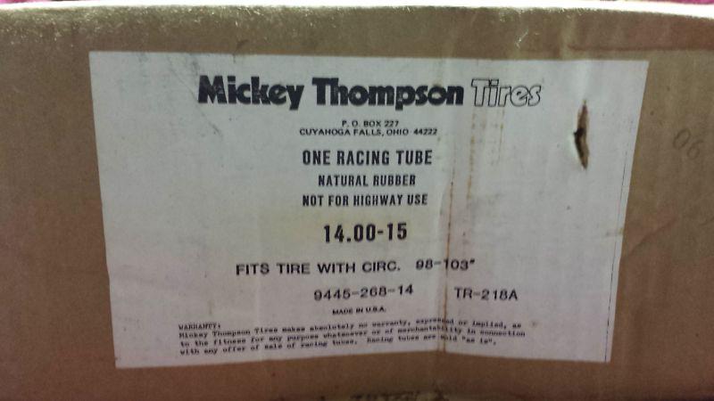 2 - mickey thompson racing tire inner tubes 14.00-15 9445-268-14 nhra ahra ihra