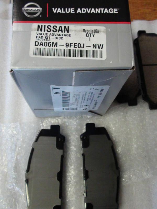 2009 nissan armada front brake pads  da06m-9fe0j-nw