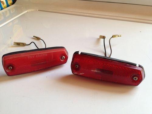 Datsun 210 (1980-82) - pair of rear side marker running light assy