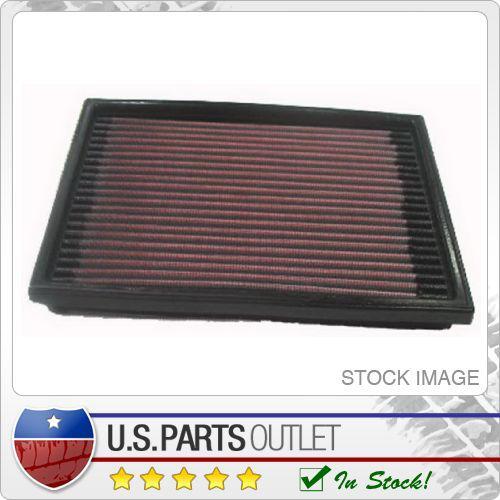 K&n 33-2098 shape: panel (flat) air filter  h-1 in.  l-6 7/16 in.  w-8 1/8 in.