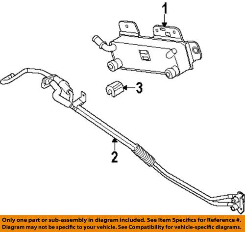 Ford oem 8c3z7z465a transmission oil cooler-tube collar