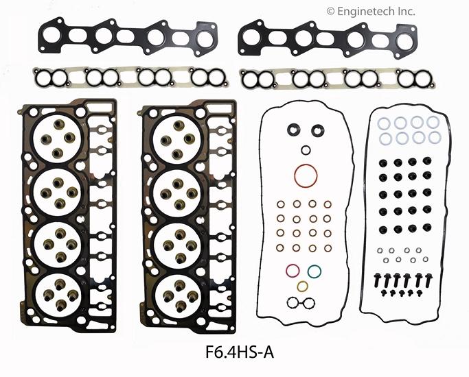 08-09 ford truck, van, suv 391/6.4l ohv v8 "r" diesel 32v  mls head gasket