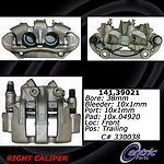 Centric parts 141.39021 front right rebuilt caliper with hardware